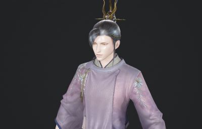 古代紫衣道士 皇子