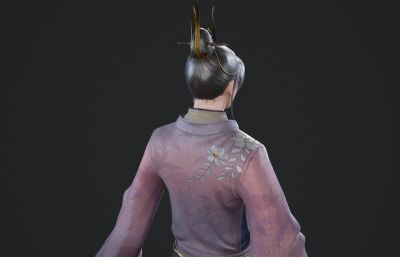 古代紫衣道士 皇子