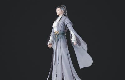 古代高马尾侠客 武侠仙侠小哥哥