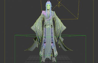 古装汉服 白发贵气公子