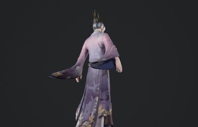 古代紫衣道士 皇子