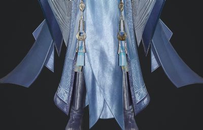古装汉服 白发贵气公子
