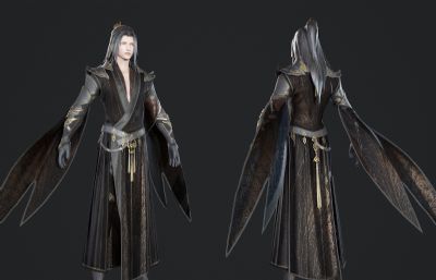 古装黑袍大侠 公子哥