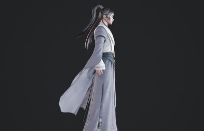 古代高马尾侠客 武侠仙侠小哥哥