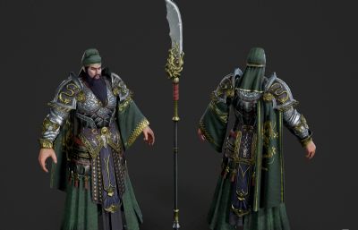 关羽 关二爷 古代武将将军