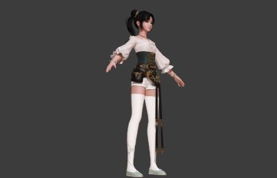 古装汉服少女萝莉 美女妹子 古风小姐姐