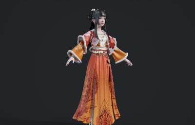 古装冬季汉服少女萝莉+SPP服装