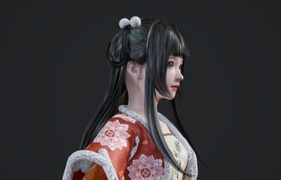 古装冬季汉服少女萝莉+SPP服装