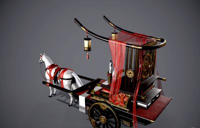 古代仙侠马车 武侠座驾