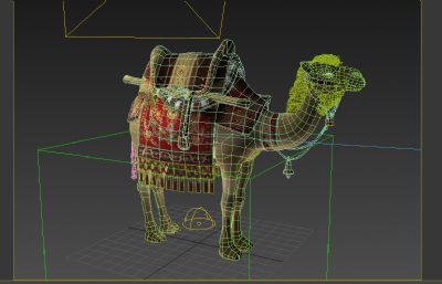 中国古代西域丝绸之路骆驼