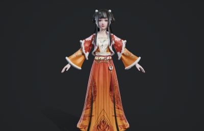 古装冬季汉服少女萝莉+SPP服装