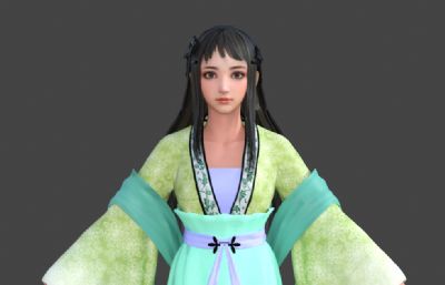 古代仕女丫鬟 古代女人