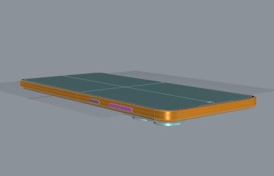 Samsung S25 Edge手机外观模型