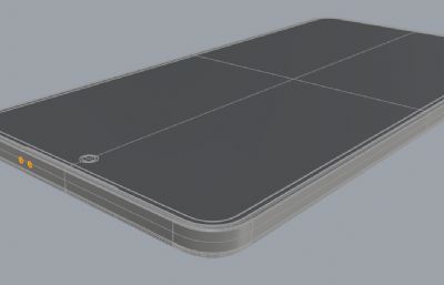Samsung S25 Edge手机外观模型