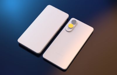 Samsung S25 Edge手机外观模型