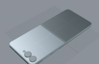 Samsung Z Flip7 三星ZFlip7手机外观模型