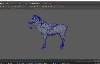 马模型 maya