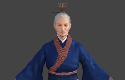 古代老人 汉服 汉朝官员