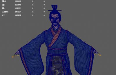古代老人 汉服 汉朝官员