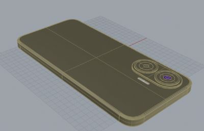 红米Turbo4 Pro手机3D模型