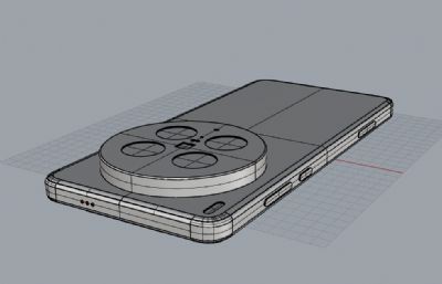 VIVO X200 Ultra手机3D模型