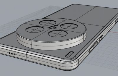 VIVO X200 Ultra手机3D模型