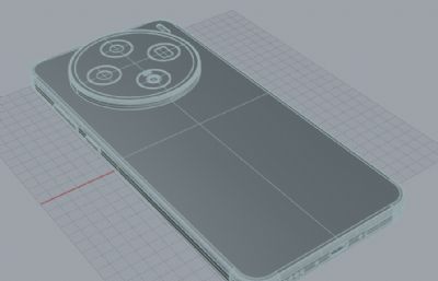 VIVO X200S手机3D模型