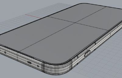 OPPO Find X8S+手机3D模型
