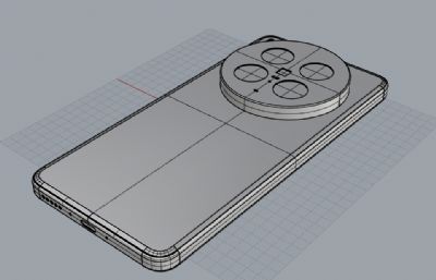 VIVO X200 Ultra手机3D模型