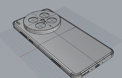 VIVO X200 Ultra手机3D模型