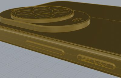 华为nova14手机3D模型
