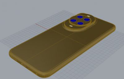 华为nova14 Ultra手机3D模型
