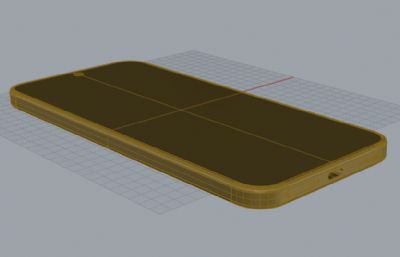 华为nova14手机3D模型