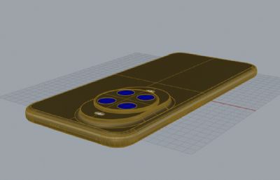 华为nova14 Ultra手机3D模型