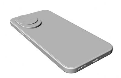 华为nova14手机3D模型