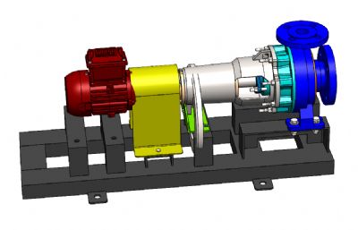 离心泵solidworks,keyshot模型