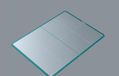 HUAWEI MateBook Fold折叠屏笔记本外观模型