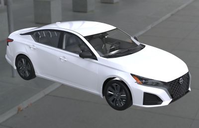 日产天籁 Altima SR汽车3dmax模型