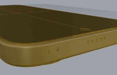 荣耀400 Pro手机3D模型