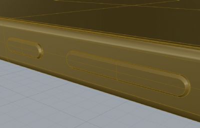 荣耀400 Pro手机3D模型