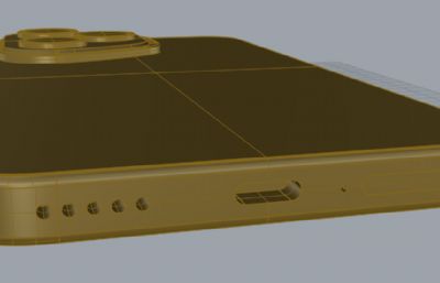 荣耀400 Pro手机3D模型