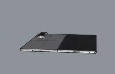 samsung三星fold 7折叠屏手机外观模型