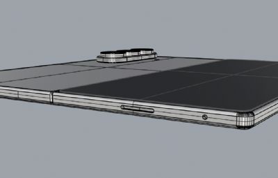 samsung三星fold 7折叠屏手机外观模型