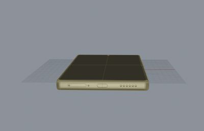 红魔10air手机外观模型
