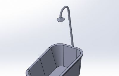 solidworks浴缸