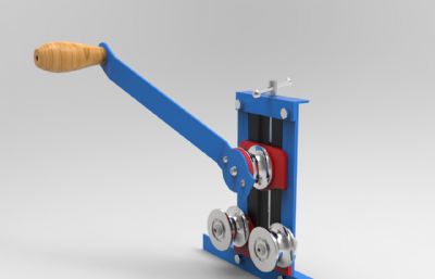 solidworks手动弯管机