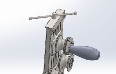 solidworks手动弯管机