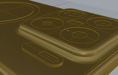 小米 15s pro手机外观rhino模型