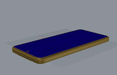 小米 15s pro手机外观rhino模型