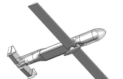 飞潜器solidworks模型